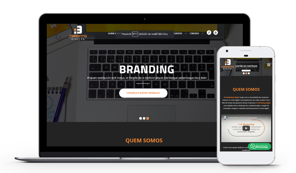 I3 Marketing - Site Institucional
