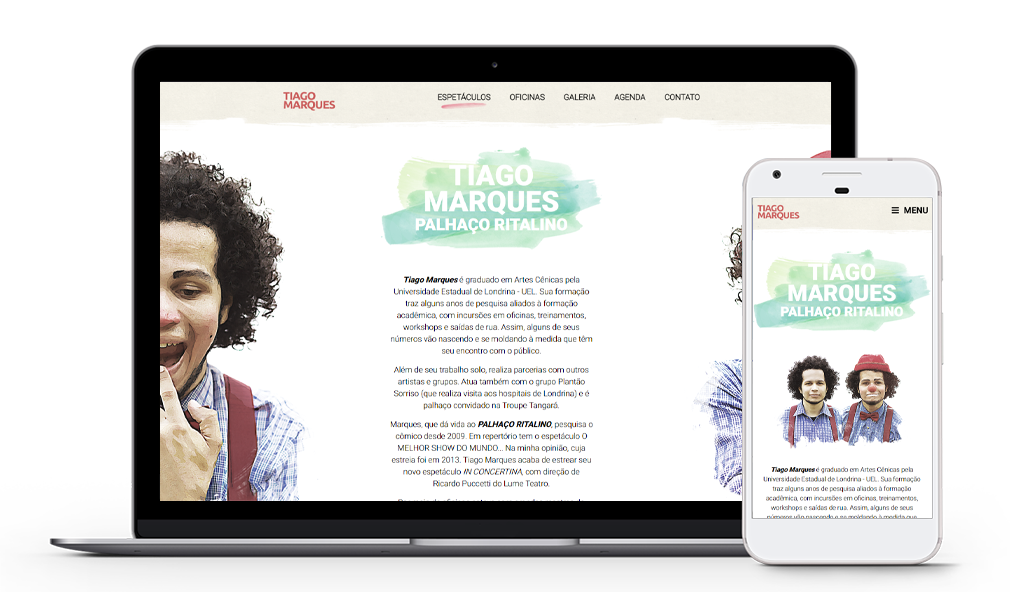 Tiago Margues - Site Artístico